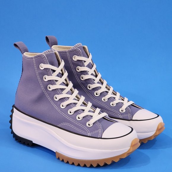 Converse Shoes - Converse Run Star Hike Seasonal Color Slate Lilac Platform Sneakers A03702C NWT